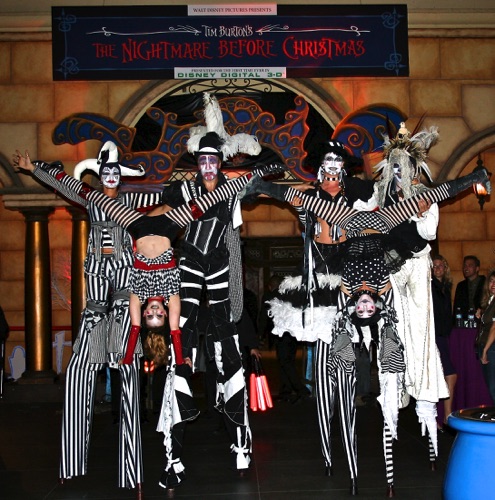 Hand Stand on Stilters